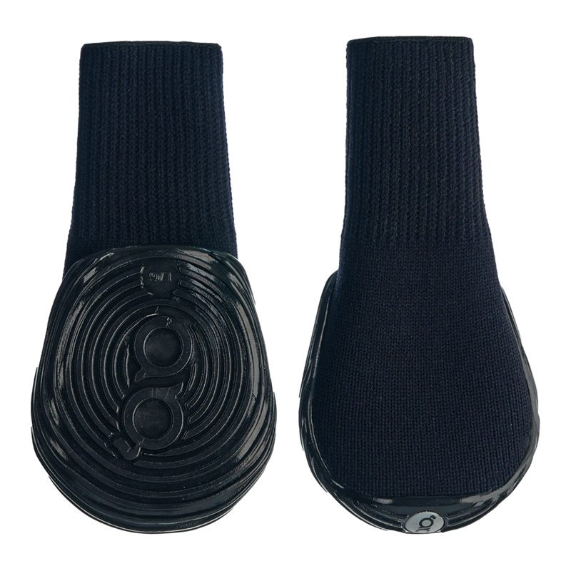 Botte pour chien de protection des coussinets renforcée (XXL, Noir)