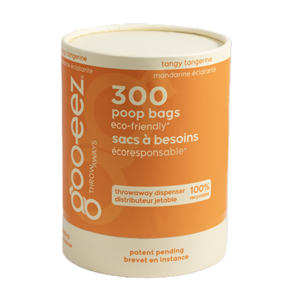 Sacs à crotte pour chien par 300 - Tangerine