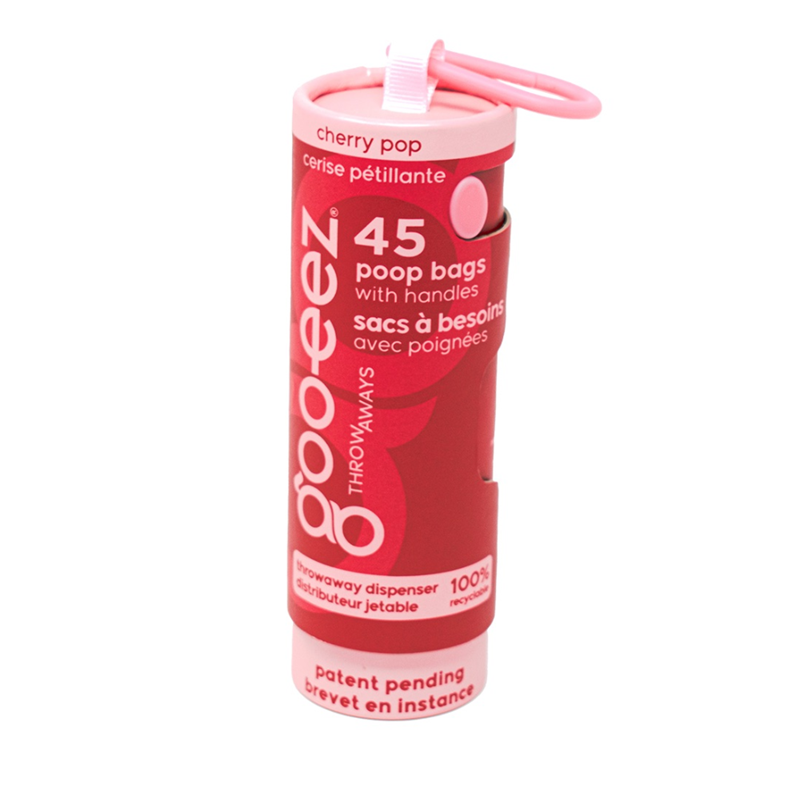 Sacs à crotte pour chien par 45 (Cherry pop)