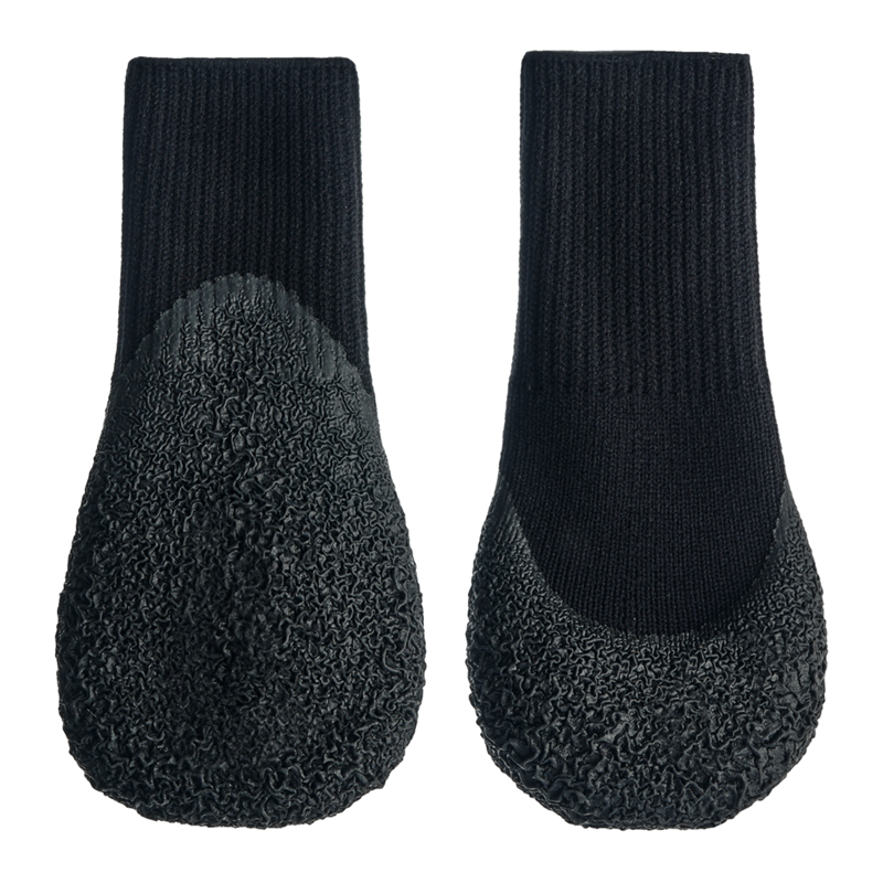 Botte pour chien de protection des coussinets toutes saisons X4 (XXL, Noir)