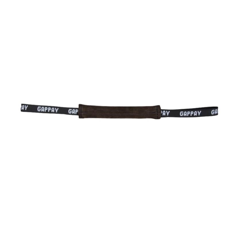 Boudin en cuir roulé souple pour chien (3 x 25 cm)
