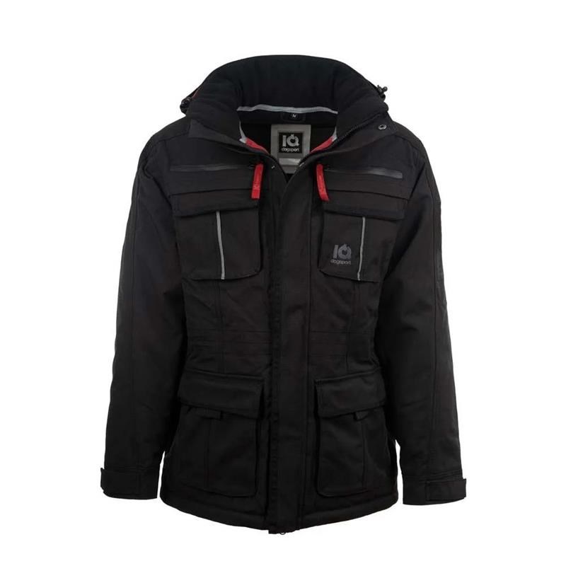 Veste multifonctionnelle 3.0 Unisexe (M, Noir)