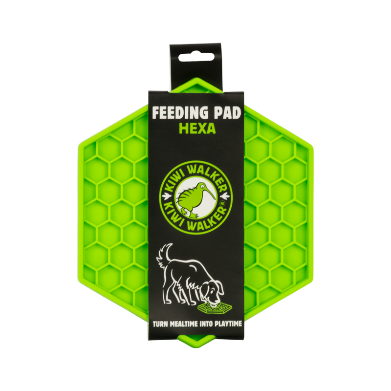 Tapis à lécher HEXA (Maxi, Vert)