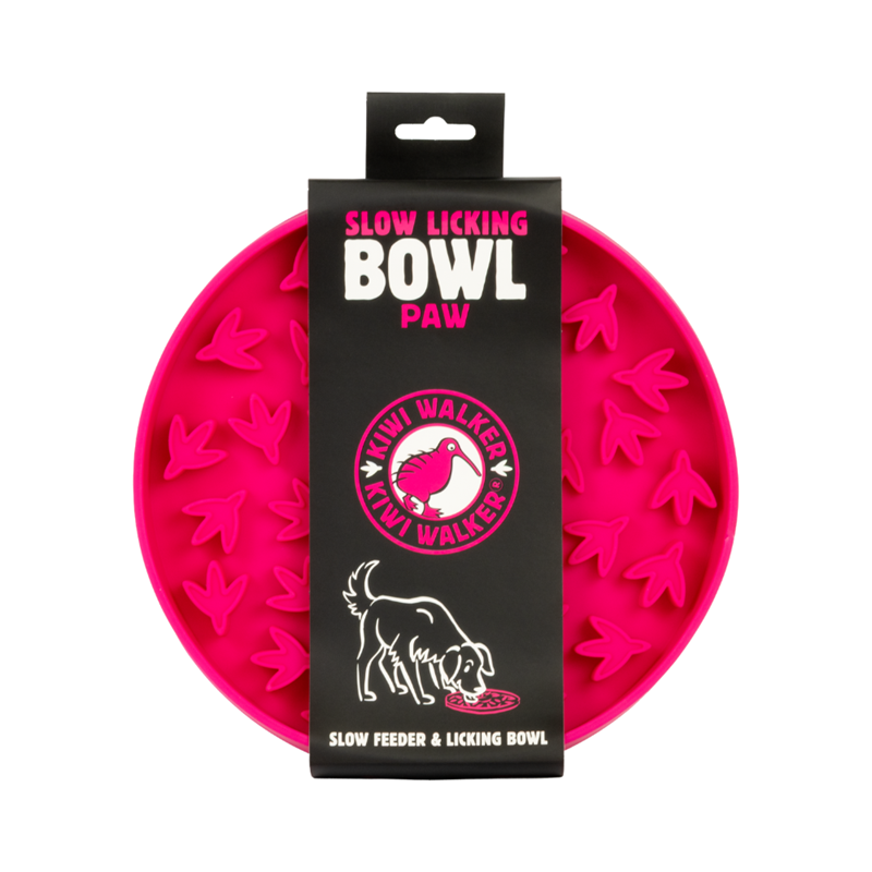 Bol à lécher anti-glouton PAW (Maxi, Rose)