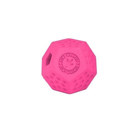 Jouet Let's play ! Dodecaball pour chien - Rose