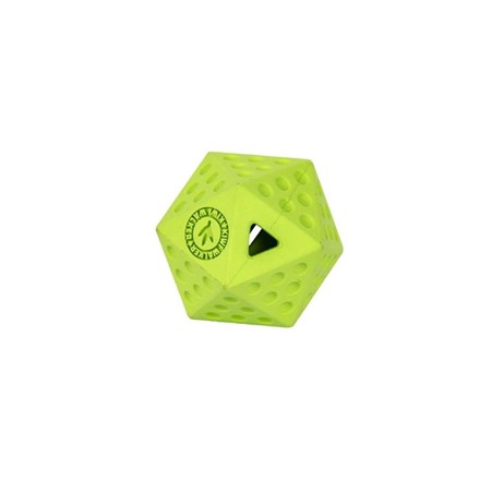 Jouet Let's play ! Icosaball pour chien - Vert