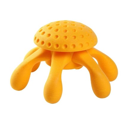 Jouet Pieuvre "Let's Play" pour chien - Orange