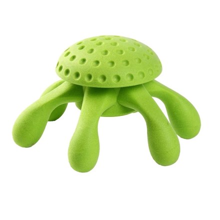 Jouet Pieuvre "Let's Play" pour chien - Vert