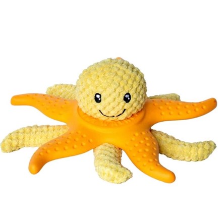 Let's Play OCTOPUS &amp; STARFISH pour chien - Orange