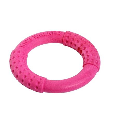 Anneau "Let's Play" pour chien - Rose