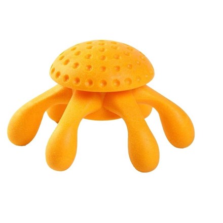 Jouet Pieuvre "Let's Play" pour chien - Orange