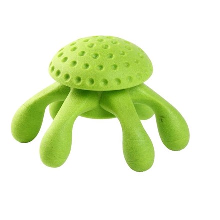 Jouet Pieuvre "Let's Play" pour chien - Vert