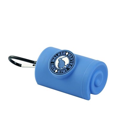Box avec sacs à crottes pour chien - Bleu