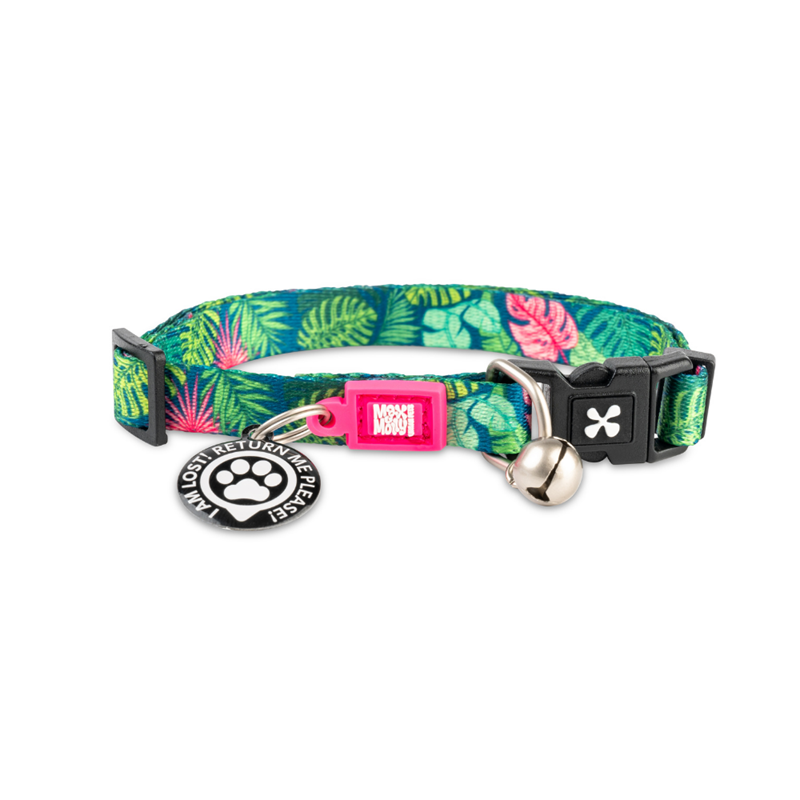 Collier pour chat &amp;quot;Smart ID&amp;quot; (Tropicale)