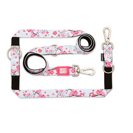 Laisse multi-fonction pour chien Matrix 2.0 - Fleur de cerisier