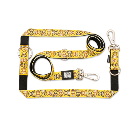 Laisse multi-fonction pour chien Matrix 2.0 - Singes