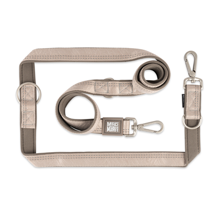 Laisse multi-fonction pour chien Matrix 2.0 - Sable