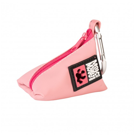 Distributeur de sacs à crottes pour chien - Rose
