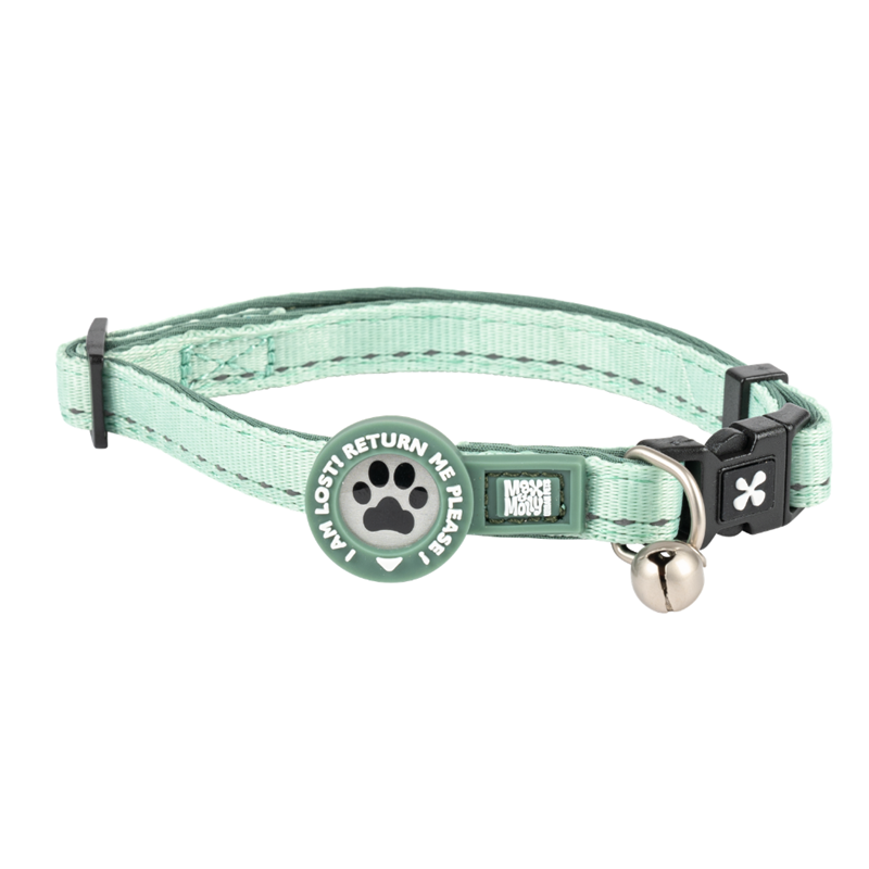 Collier pour chat &amp;quot;Smart ID&amp;quot; (Jade)