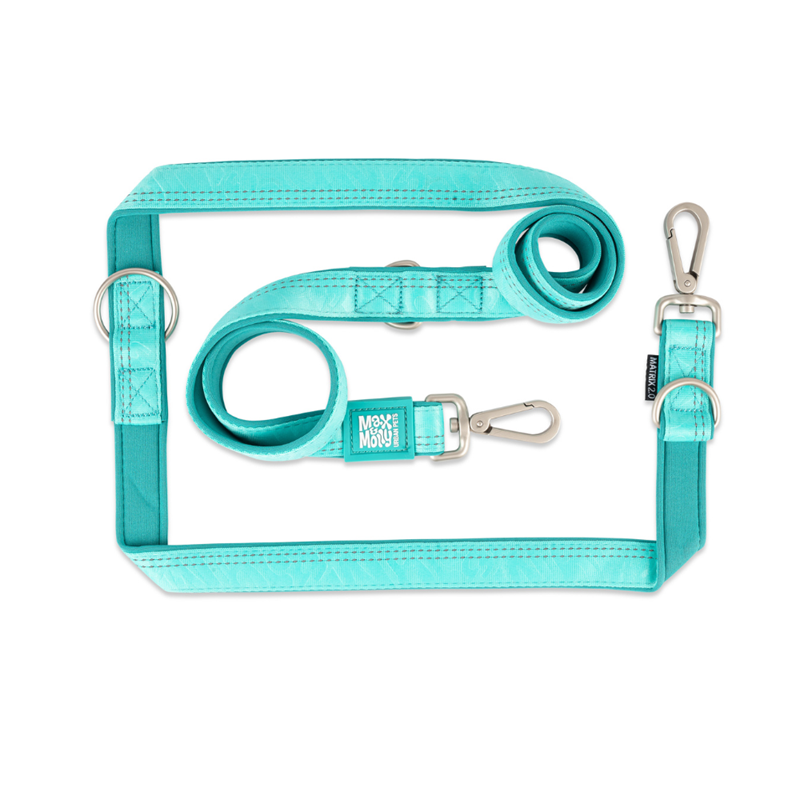 Laisse multi-fonction pour chien Matrix 2.0 (Jade, L, 1,6 m)