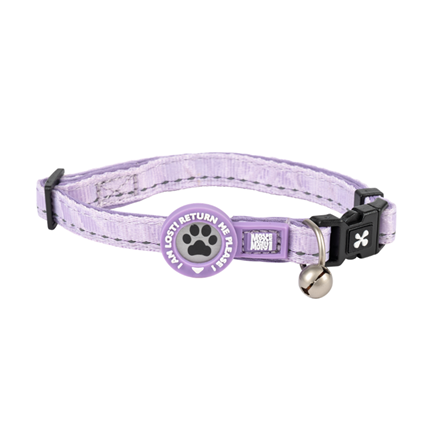 Collier pour chat "Smart ID" - Lavande