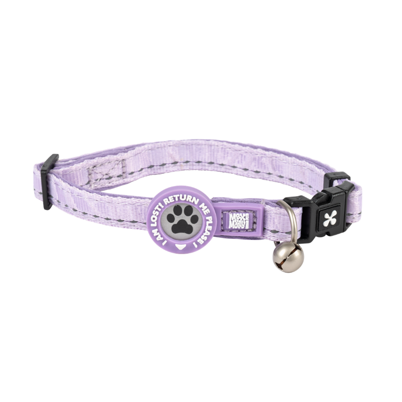 Collier pour chat &amp;quot;Smart ID&amp;quot; (Lavande)