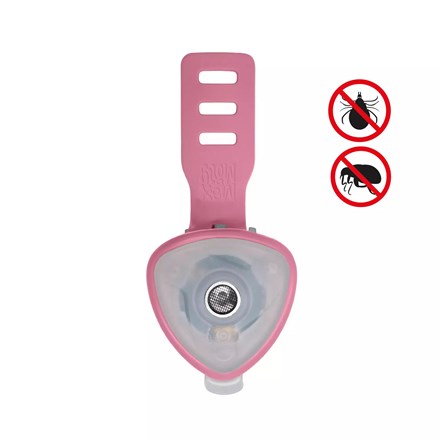 Anti-tique et puce à ultrason pour chien - Rose