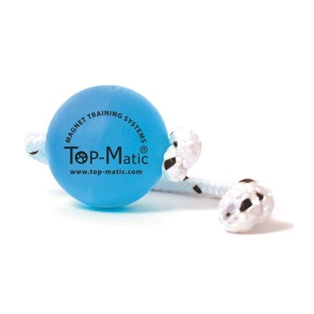 Fun Ball magnétique SOFT (avec cordon) pour chien - Bleu