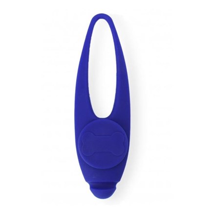 Lampe LED Silicon Large pour chien - Bleu