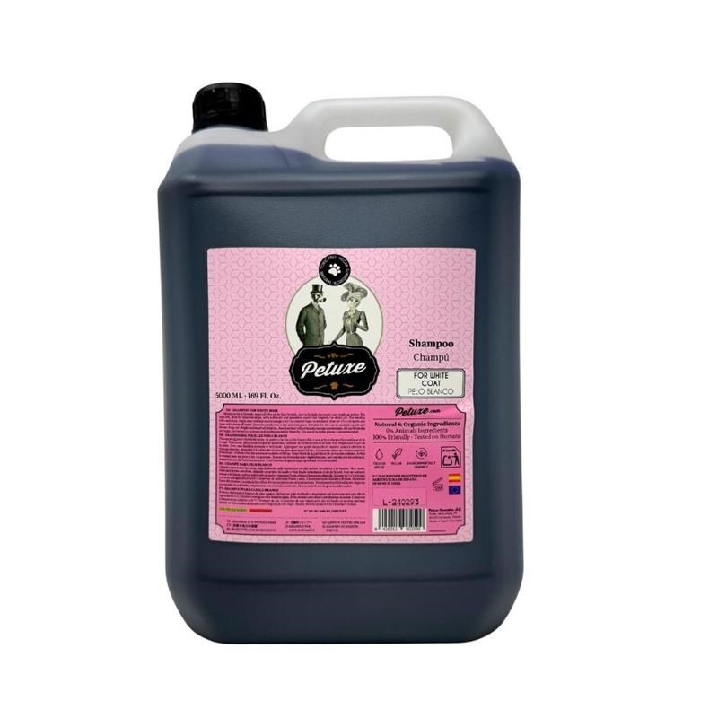 Shampoing pelage Blanc pour chien (5L)