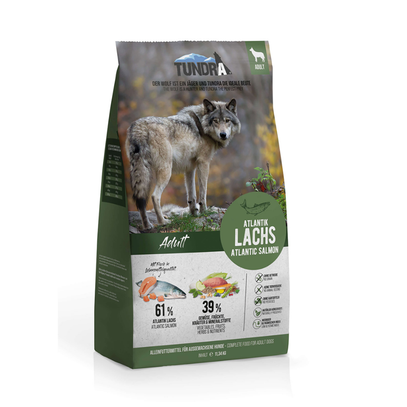 Croquettes pour chien - Saumon sauvage (11,34 Kg, Saumon)