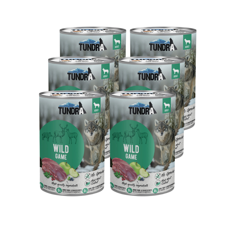 Boite pour chien - Gibier (400 g, Gibier)