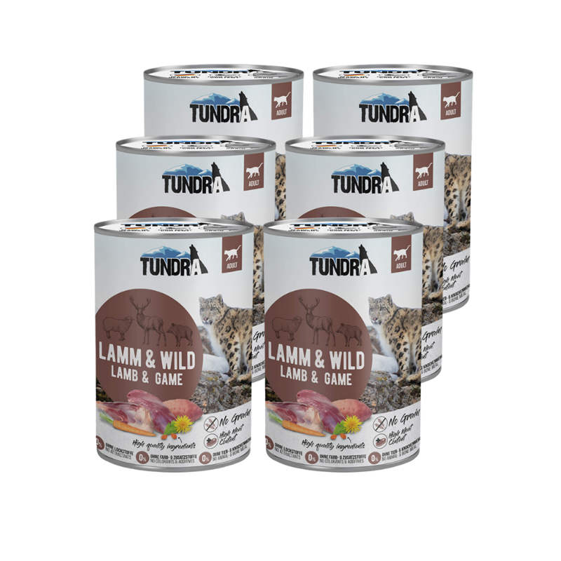 Boite pour chat - Agneau et gibier (400 g, Agneau)
