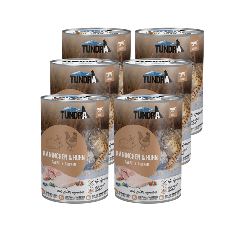 Boite pour chat - Lapin et poulet (400 g, Lapin, Poulet)