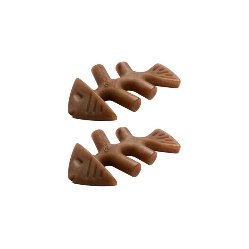 Tiny pack fishbone x2 pour chien (Saumon)