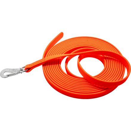 Longe pour chien en biothane - Orange
