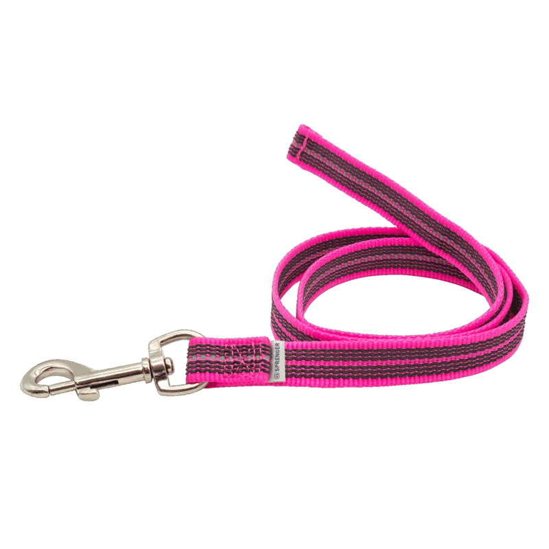 Laisse antidérapante pour chien (Rose, 1 m)