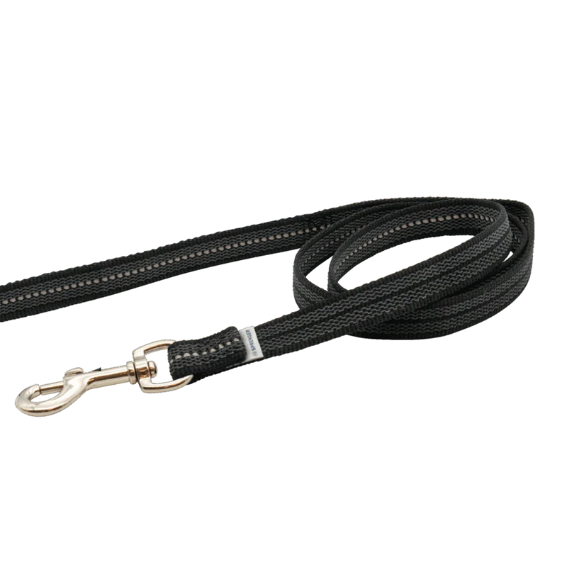 Laisse antidérapante pour chien (Noir, 2 m)