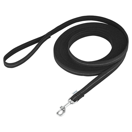 Longe antidérapante pour chien - Noir
