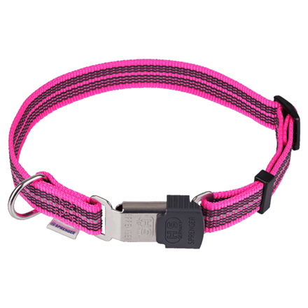 Collier pour chien antidérapant - Rose