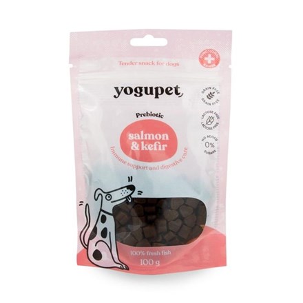Tender snack au saumon et kefir 100grs chien - Saumon