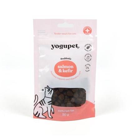 Tender snack au saumon et kefir 50grs chat - Saumon