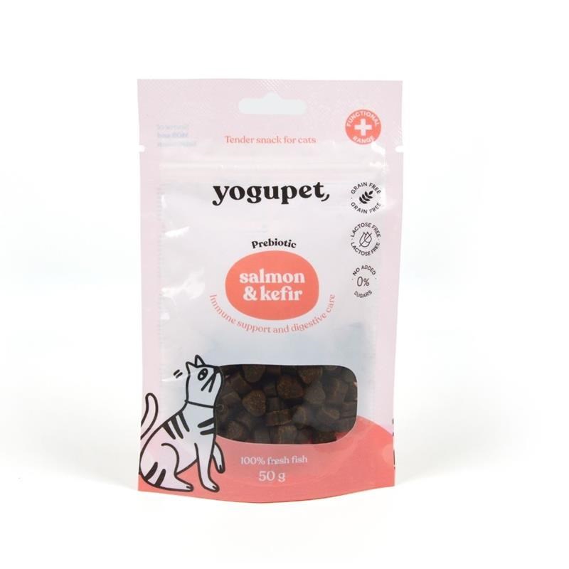 Tender snack au saumon et kefir 50grs chat (Saumon)