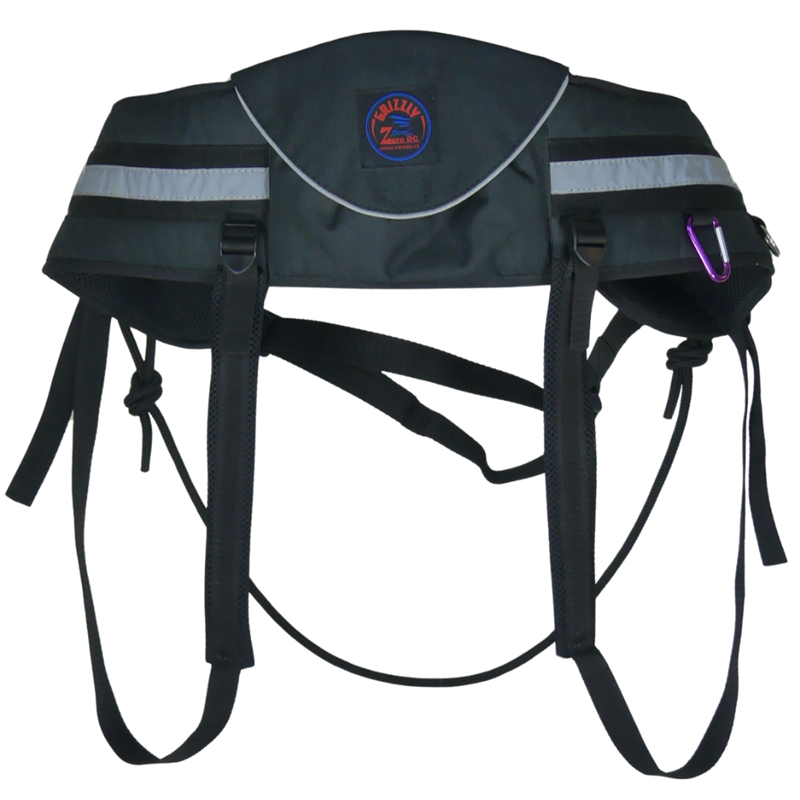 Ceinture de canicross - Grizzly (Noir, M)