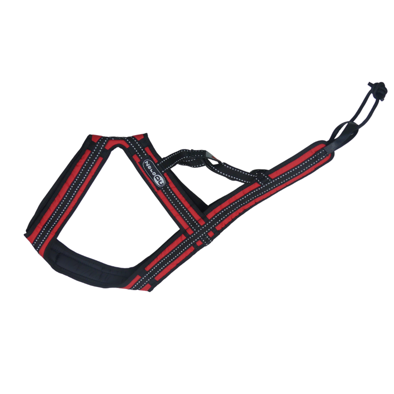 Harnais de canicross - Cross (Rouge, SL)