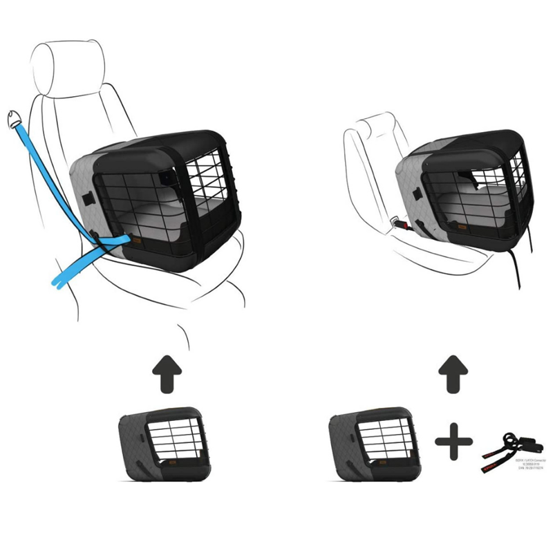 Set d'Attaches Isofix pour Caree 15kg - Photo 6