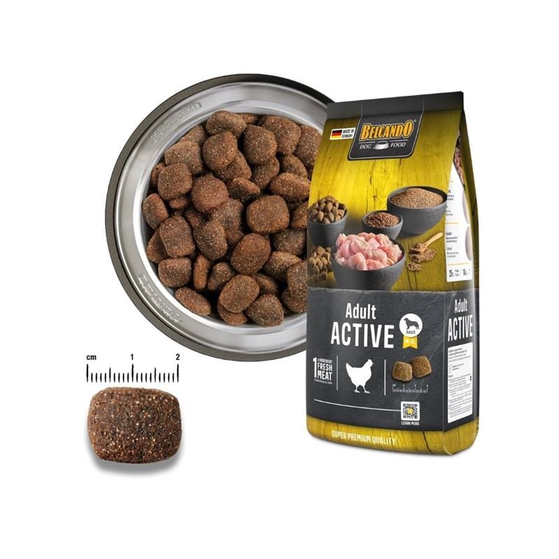 Croquettes pour chien adulte actif - Active (4 Kg, Poulet) - Photo 4