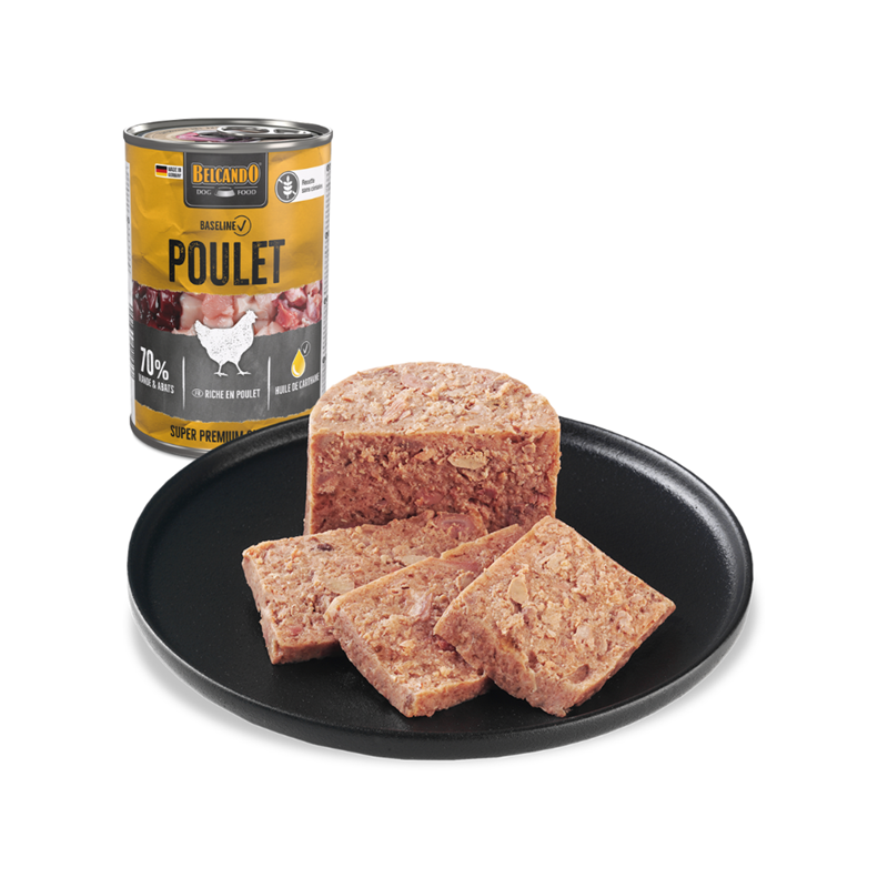 Pâtée pour chien - Boîte  Baseline Poulet (800 g, Poulet) - Photo 5
