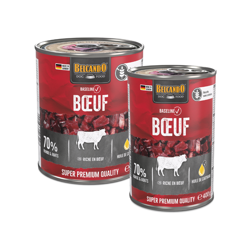 Pâtée pour chien - Boîte Baseline Boeuf (800 g, Boeuf) - Photo 4