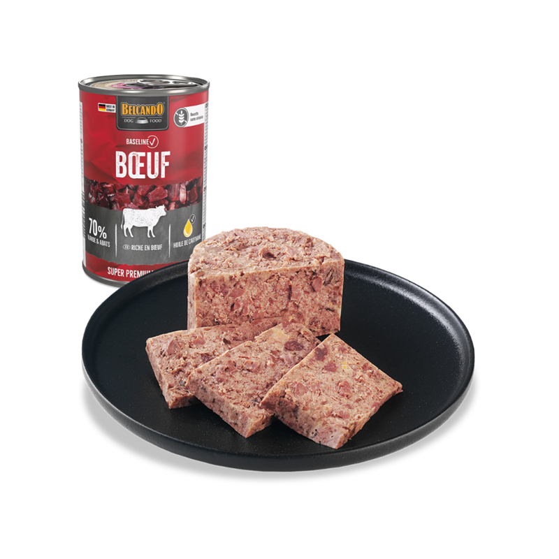 Pâtée pour chien - Boîte Baseline Boeuf (800 g, Boeuf) - Photo 5